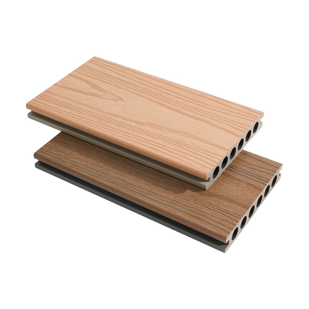 Decking WPC Penyemperitan Bersama Enam Lubang