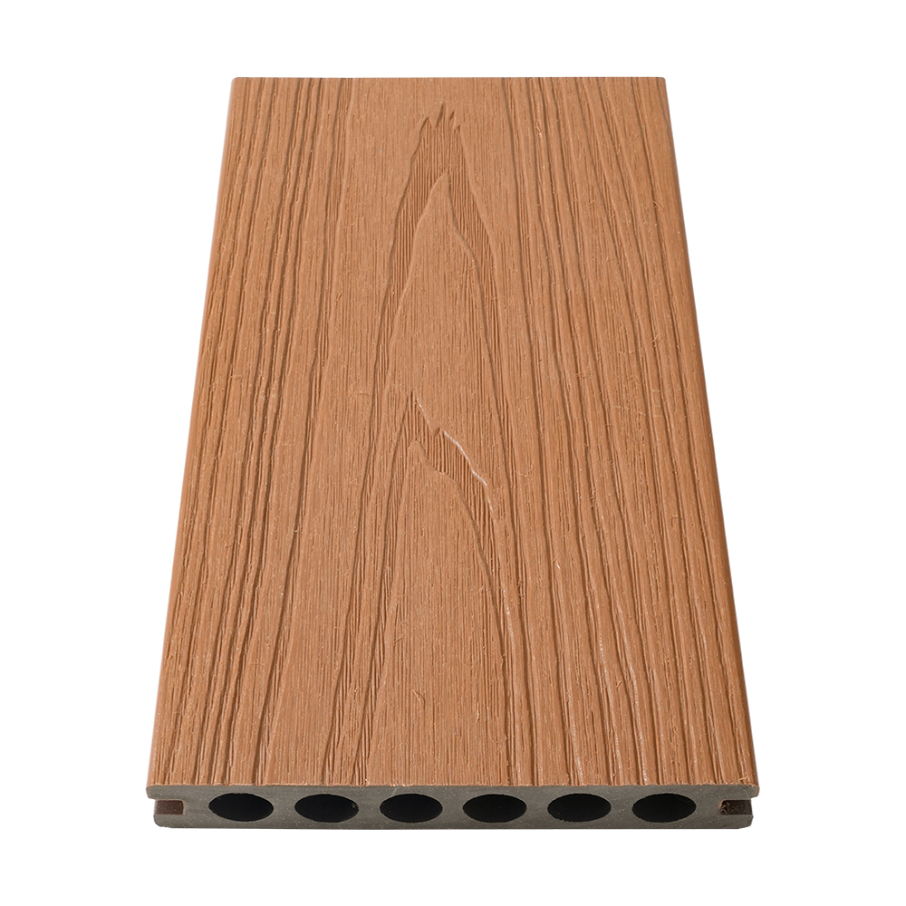 Decking WPC Penyemperitan Bersama Enam Lubang