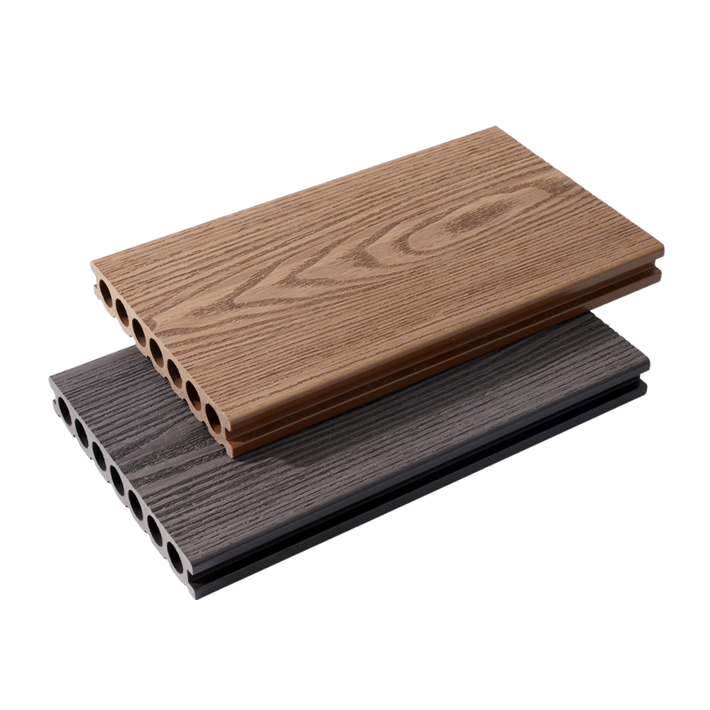Decking Timbul 3D WPC Tujuh Lubang
