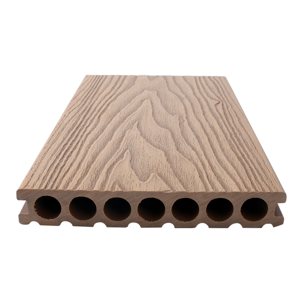 Decking Timbul 3D WPC Tujuh Lubang（Corak Naga）